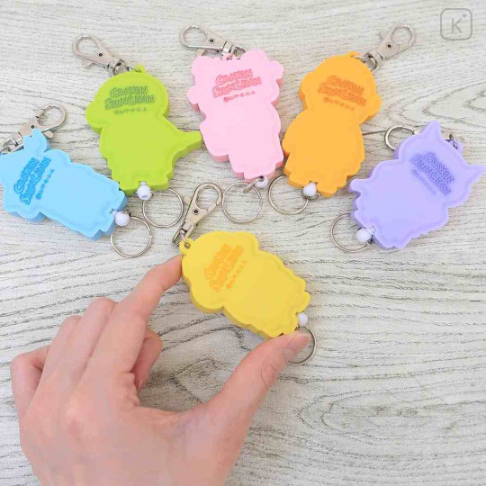 Japan Crayon Shin-chan Rubber Reel Keychain - Toru Kazama : Kimono - 2
