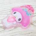 Japan Sanrio Acrylic Keychain - My Melody : Plump 3D Heart Crystal - 3
