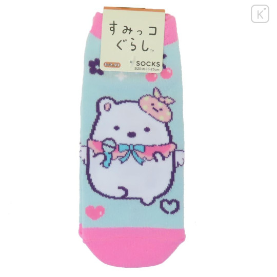 Japan San-X Socks - Sumikko Gurashi : Dreaming Idol Shirokuma & Furoshiki - 1