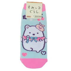 Japan San-X Socks - Sumikko Gurashi : Dreaming Idol Shirokuma & Furoshiki