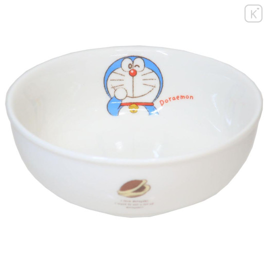 Japan Doraemon Kids Porcelain Ramen Bowl - Doraemon : Face Smile - 1