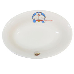 Japan Doraemon Kids Curry & Pasta Plate - Doraemon : Face Smile