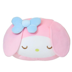 Japan Sanrio Die-cut Cushion - My Melody : Sleeping Face