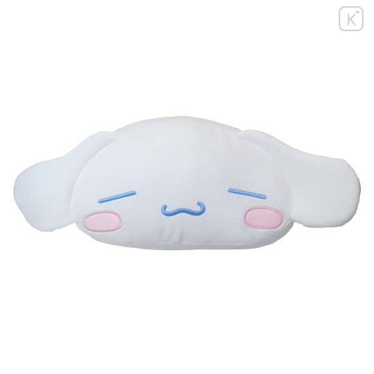 Japan Sanrio Die-cut Cushion - Cinnamoroll : Sleeping Face - 1