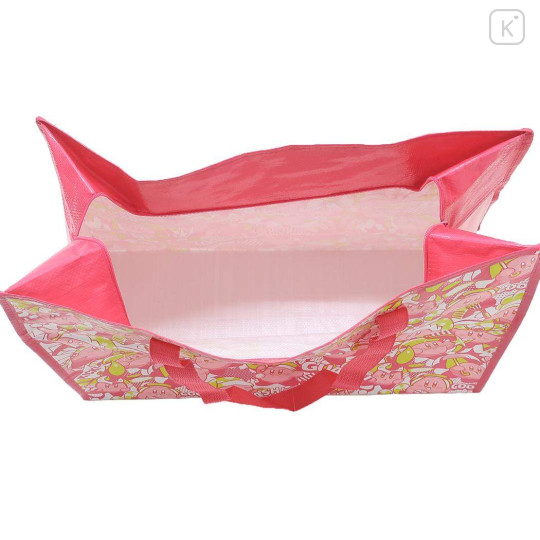 Japan Kirby Souvenir Laminated Woven PP Eco Shopping Bag - Kirby : Cosplay Pink - 3
