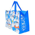 Japan Doraemon Souvenir Laminated Woven PP Eco Shopping Bag - Doraemon : Friends - 2