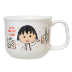 Japan Chibi Maruko Chan Porcelain Small Mug - Chibi Maruko-chan : Happy Star