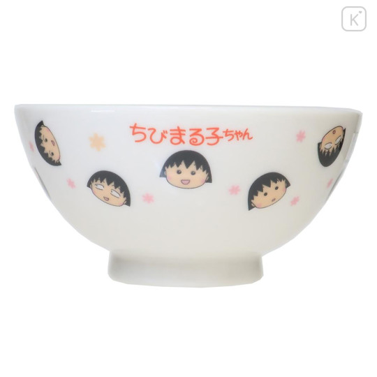 Japan Chibi Maruko Chan Porcelain Tea Bowl - Momoko Sakura : Happy Star - 1