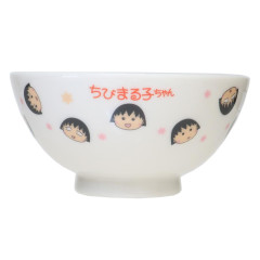 Japan Chibi Maruko Chan Porcelain Tea Bowl - Momoko Sakura : Happy Star