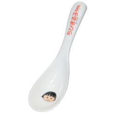 Japan Chibi Maruko Chan Porcelain Spoon - Momoko Sakura : Happy Star