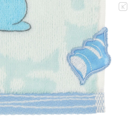 Japan Disney Store Mini Towel Jacquard Handkerchief - Chip & Dale : Shark Costume - 4