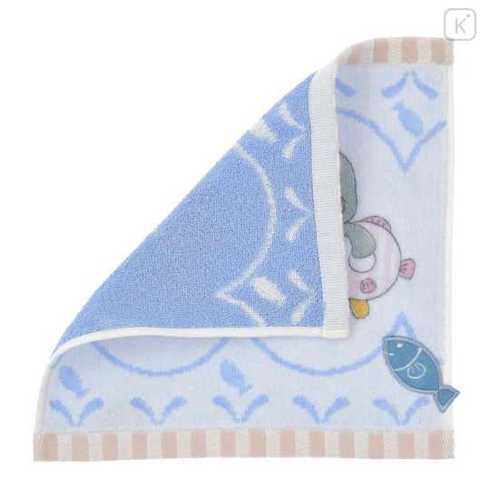 Japan Disney Store Mini Towel Jacquard Handkerchief - Chip & Dale : Penguin Costume - 2