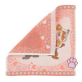 Japan Disney Store Mini Towel Jacquard Handkerchief - Chip & Dale : Cat Costume - 2