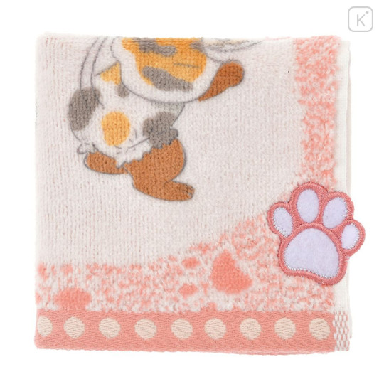 Japan Disney Store Mini Towel Jacquard Handkerchief - Chip & Dale : Cat Costume - 3