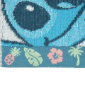 Japan Disney Store Mini Towel Jacquard Handkerchief - Stitch : Face - 4