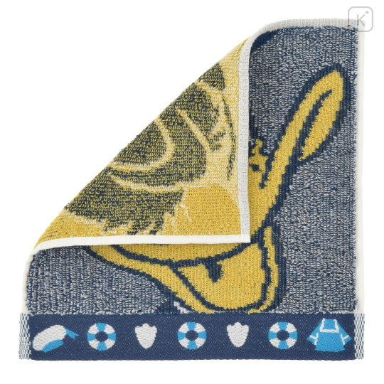 Japan Disney Store Mini Towel Jacquard Handkerchief - Donald : Face - 2