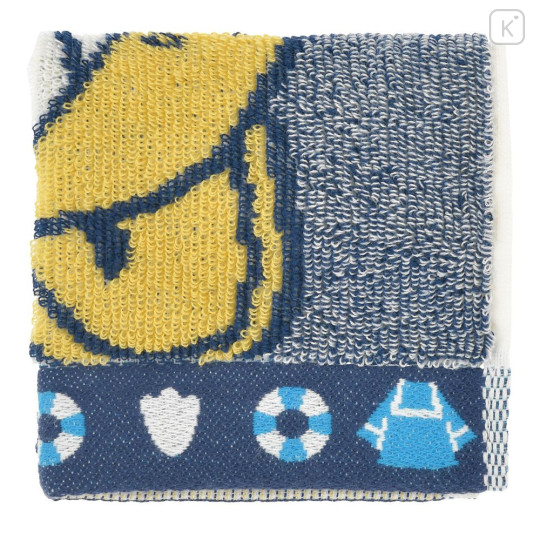 Japan Disney Store Mini Towel Jacquard Handkerchief - Donald : Face - 3