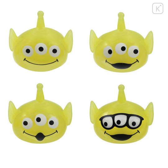 Japan Disney Store Bath Ball with Random Glowing Mascot - Toy Story Little Green Men Aliens : Face Blind Box - 3