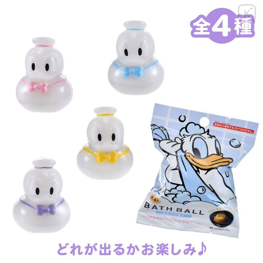 Japan Disney Store Bath Ball with Random Glowing Mascot - Donald Duck Blind Box - 1
