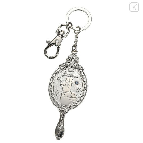 Japan Disney Store Keychain with Mirror - Cinderella : Wishing You A Lovely Day - 2