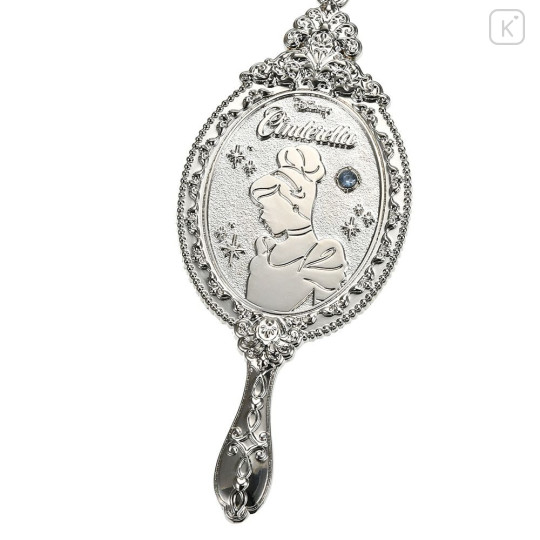 Japan Disney Store Keychain with Mirror - Cinderella : Wishing You A Lovely Day - 4