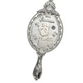 Japan Disney Store Keychain with Mirror - Cinderella : Wishing You A Lovely Day - 4