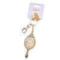 Japan Disney Store Keychain with Mirror - Rapunzel : Wishing You A Lovely Day - 1