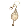 Japan Disney Store Keychain with Mirror - Rapunzel : Wishing You A Lovely Day - 2