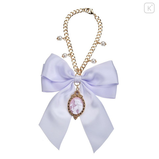 Japan Disney Store Ribbon Pearl Bag Charm - Rapunzel : Wishing You A Lovely Day - 1