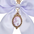 Japan Disney Store Ribbon Pearl Bag Charm - Rapunzel : Wishing You A Lovely Day - 4