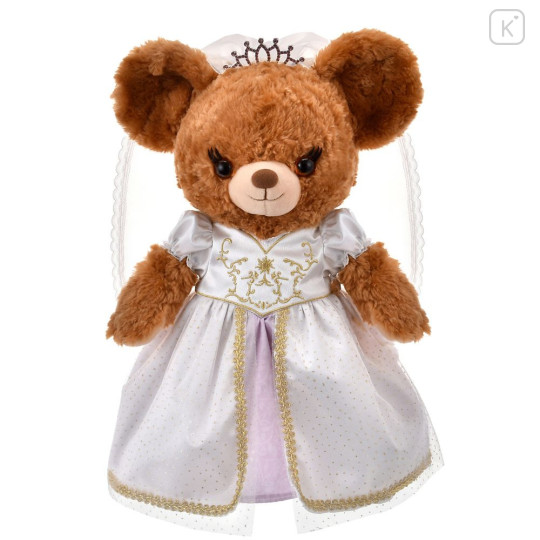 Japan Disney Store UniBearsity Plush Costume (M) - Rapunzel : Wedding Dress - 1