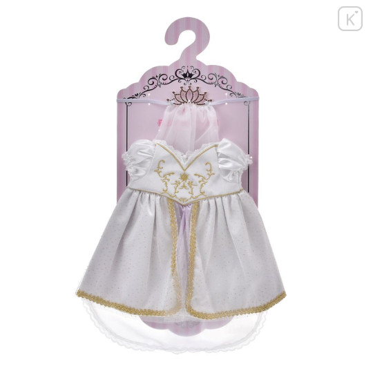 Japan Disney Store UniBearsity Plush Costume (M) - Rapunzel : Wedding Dress - 5