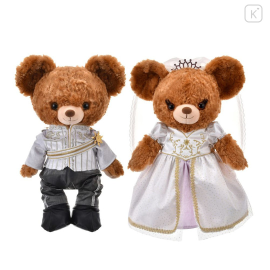 Japan Disney Store UniBearsity Plush Costume (M) - Rapunzel : Wedding Prince Outfit - 4