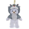 Japan Disney Dress-up Clothes Keychain Costume - Cinderella : Cat Lucifer Urupocha-chan & UniBearsity Friends - 4