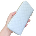 Japan Sanrio Quilted Long Wallet - Cinnamoroll : Dreaming Angel - 2
