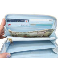 Japan Sanrio Quilted Long Wallet - Cinnamoroll : Dreaming Angel Face - 4