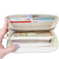Japan Sanrio Quilted Long Wallet - My Melody : Dreaming Angel Face - 4