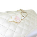Japan Sanrio Quilted Long Wallet - My Melody : Dreaming Angel Face - 6