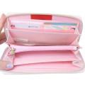 Japan Sanrio Quilted Long Wallet - Hello Kitty : Dreaming Angel - 5