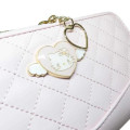Japan Sanrio Quilted Long Wallet - Hello Kitty : Dreaming Angel Face - 6