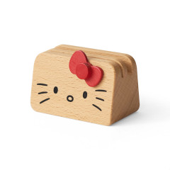 Japan Sanrio Wooden Memo Stand - Hello Kitty : Red