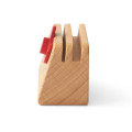 Japan Sanrio Wooden Memo Stand - Hello Kitty : Red - 2