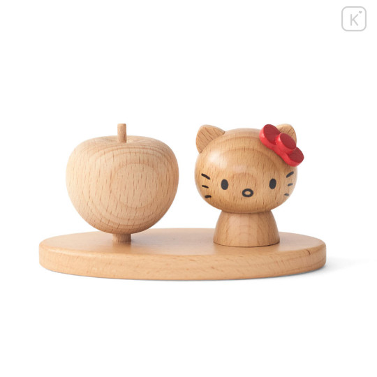 Japan Sanrio Wooden Aroma Stand - Hello Kitty : Red - 1