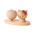 Japan Sanrio Wooden Aroma Stand - Hello Kitty : Red - 2