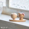 Japan Sanrio Wooden Aroma Stand - Hello Kitty : Red - 5