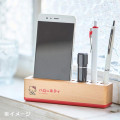 Japan Sanrio Wooden Desk Stand - Hello Kitty : Red - 6