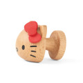 Japan Sanrio Wooden Magnetic Hanger - Hello Kitty : Red - 2