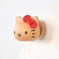 Japan Sanrio Wooden Magnetic Hanger - Hello Kitty : Red - 4