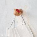 Japan Sanrio Wooden Magnetic Hanger - Hello Kitty : Red - 6