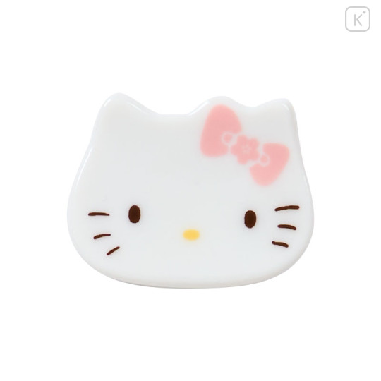 Japan Sanrio Chopsticks & Chopstick Rest Set - Hello Kitty : Pink - 3